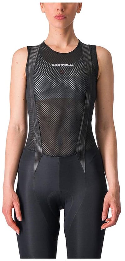 Castelli Pro Mesh Mouwloos Basislaag Zwart S Vrouw