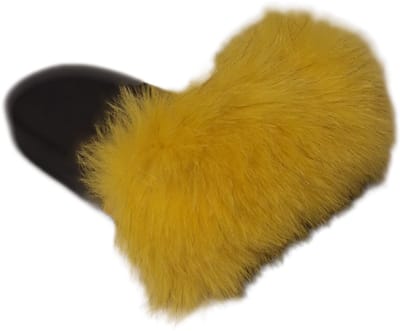 FLUFFY-SLIPPER-YELLOW-SIZ 39