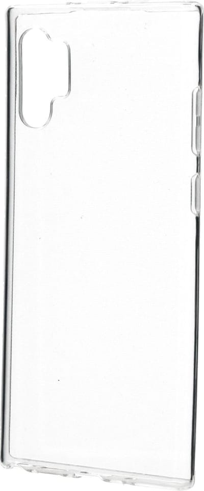 Mobiparts hoesje geschikt voor Samsung Galaxy Note 10 Plus - Zacht TPU - Schokabsorberend TPU - Grip Coating - Transparant