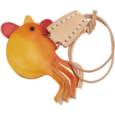 Mini Pendentif Animal en Cuir PU Pendentif Animal Portable Polyvalent Vintage Mignon pour Sacs à Main