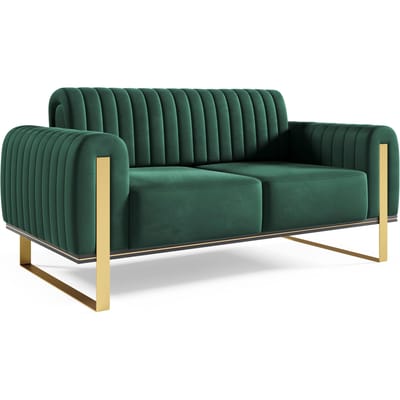 2-zitsbank Nouveau velvet | NADUVI Collection