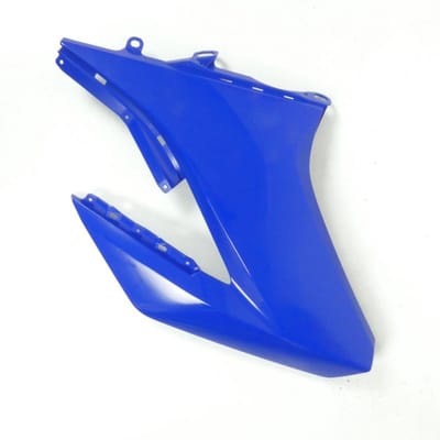 Écope droite bleu pour moto Yamaha 125 WRX 2009 à 2010 22B-F1741-00 Neuf