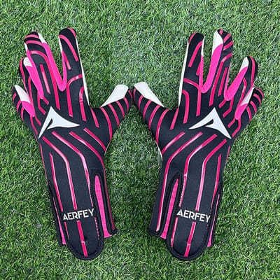 Professionele Bescherming Voetbal Keepershandschoenen Verdikt Latex 4 Mm Volwassenen Tiener Keepers Voetbal Keepershandschoenen size 10