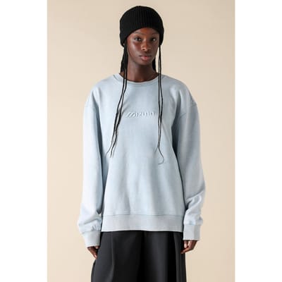 Mizuno Sl Mugen Sweatshirt Unisex Light Blue Taglia: M | Maglioni a maglia Outlet | Unisex | Blu