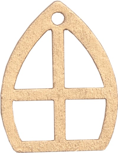 Sint - Sinterklaas - Mijter - Hoed - Muts - 5 december - Lootje trekken - Feestdagen - Decoratie - Goud - Hout - Houten - Kerstkado - Kadoversiering - Kado - Versiering - DH collection