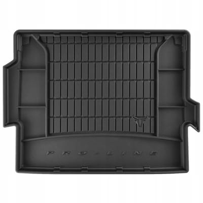 FROGUM Kofferbakmat - Rubber - Geschikt voor OPEL GRANDLAND X (vanaf 2017) - Hoge laadvloer - Organizer functie - Zwart