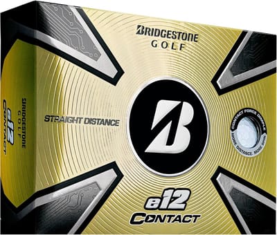 Golfballen 2023 e12 Contact - Wit - 1 Dozijn