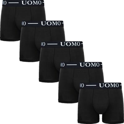 GIANVAGLIA® Deluxe 5-Pack 7502 Heren Katoenen Boxershort M