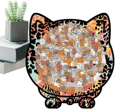 Houten Legpuzzel - Creatieve Decoratie - Ontspannend Spel - Met Fotolijst - 135 Delen