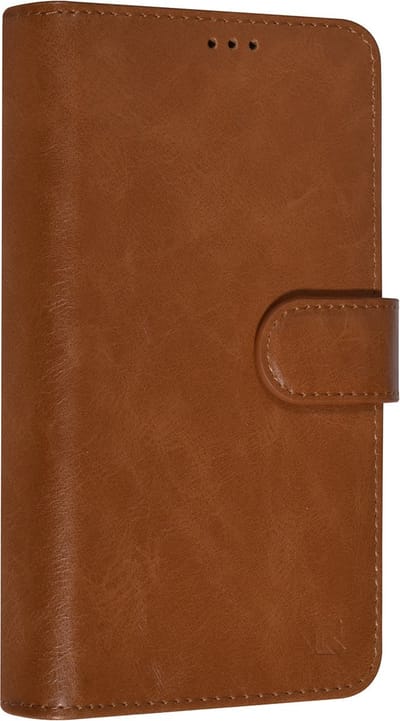 UNIQ Accessory Bruin Book Case Telefoonhoesje voor Apple iPhone 14 - PU Leer, Bescherming van Telefoon