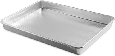 Grote Aluminium Bakvorm met Reliëf - Ovenbestendige Ovenschaal voor Meerderen