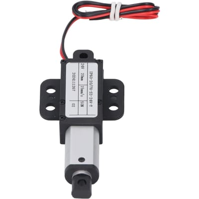 Elektrische Mini Lineaire Actuator 20mm Slag 50N DC24V 15mm s met Vleugel voor Sofa Robot TV Bureau Kast Raam