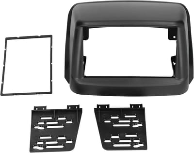 Complete Dash Kit voor Double DIN Stereo-installatie, 7 inch Radio Fascia voor DVD Audio Speler en Navigatiepaneel Geschikt voor Doblo 2002-2017 met Eenvoudige Montage en Duurzaam Ontwerp