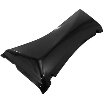 Linker scoop p2r voor scooter yamaha 500 tmax 2004 tot 2007 gebogen glanzend zwart nieuw