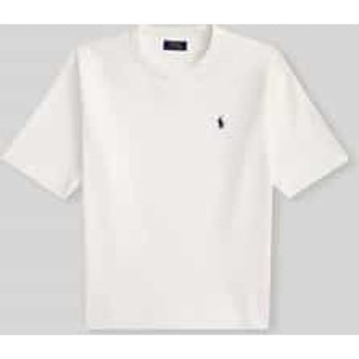 Regular fit T-shirt van puur katoen