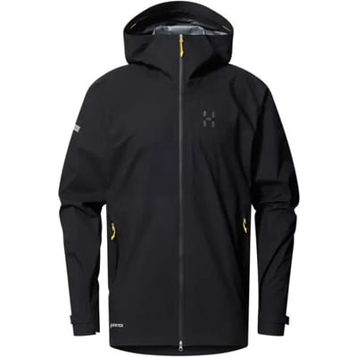 Haglofs L.I.M Airak GTX Waterdichte Jas Heren (Maat - S, Kleur - True black)