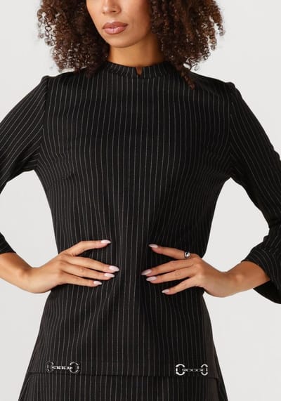 Ana Alcazar A Shaped Dress Dames - Jurk - Zwart - Maat 42