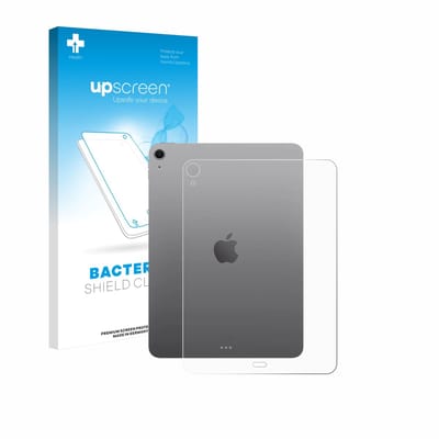 upscreen - Screenprotector voor Apple iPad Air 11" M4 2026 (Achterkant) - Folie Beschermfolie transparant antibacterieel