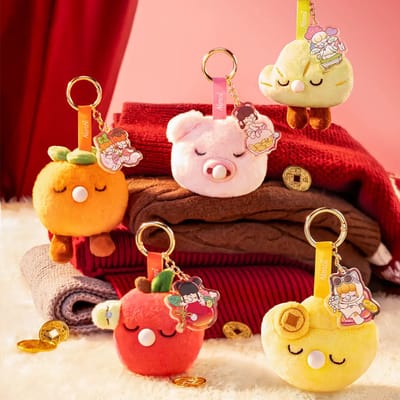 Robotime Plush Pendant Nanci Stress-Relief - Blind box - PZC20 - Verrassing - Cadeautip - Stress - Sleutelhanger