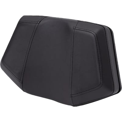 ATV Achterzitting Rugleuning Zacht PU Leer Zwart Universele Passagiers Rugsteun Voor ATV Scooter Cruiser Bromfiets