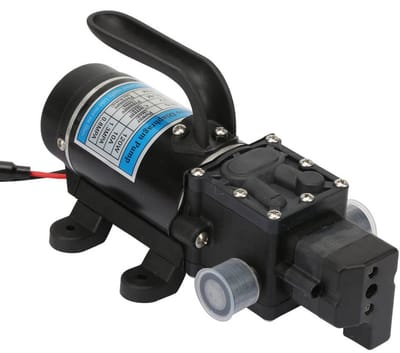 Allecto - Elektrische Waterpomp - 10 L/m - Zelfaanzuigende Membraanpomp - Zwart - Voor Drukreiniger - Water- en Pestbestrijdingspomp - 12 Volt