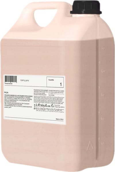 PRIJA Voedende badlotion met gouddeeltjes, romig schuim, ginseng 5l