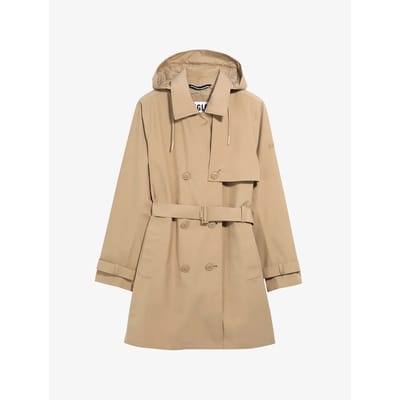 Aigle Bl993 Gore-tex® Trenchcoat Beige 36 Vrouw