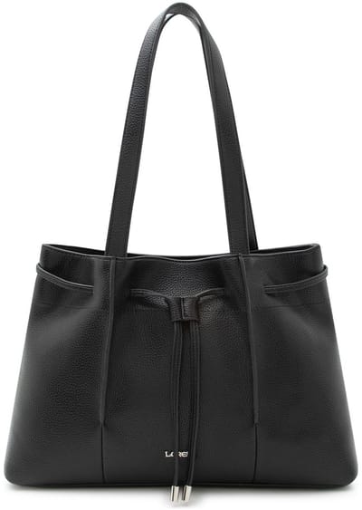 L.CREDI shopper schoudertas Rahmi Shopper Black zwart