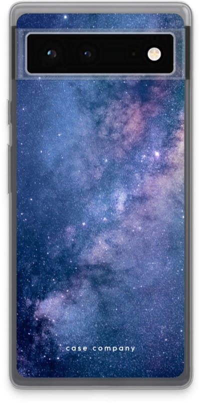 Case Company® - Hoesje geschikt voor Google Pixel 6 hoesje - Nebula - Soft Cover Telefoonhoesje - Bescherming aan alle Kanten en Schermrand