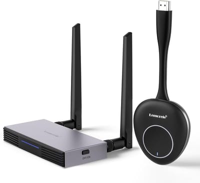 Draadloze HDMI Set - FHD Zender Ontvanger - Presenteren Streamen - 8 TX naar 1 RX - 1080p Resolutie