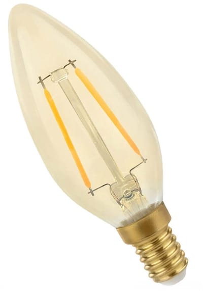 Spectrum LED Lamp E14 5W 230V - 490 Lumen - 2400K Warm wit - Gezellig licht - Energiezuinig