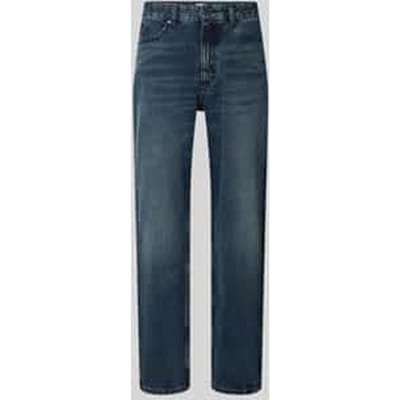 Tapered loose fit jeans van puur katoen