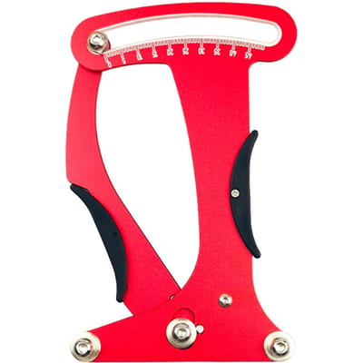 Outil de mesure de Tension à rayons, outil de calibrage, tensiomètre à rayons de vélo de montagne, outils de réparation de vélos rouge