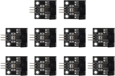 10 Stuks Infrarood Reflectieve Fotocel Sensor Module voor Motor Snelheidsdetectie en Elektronische Toepassingen