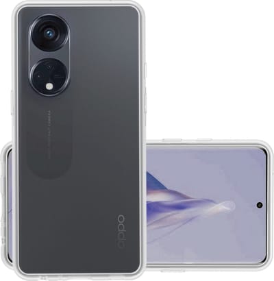 Hoesje - Geschikt voor OPPO Reno 8T 4G - Sterk & Shockproof - Hoes Cover - Siliconen Case - Transparant