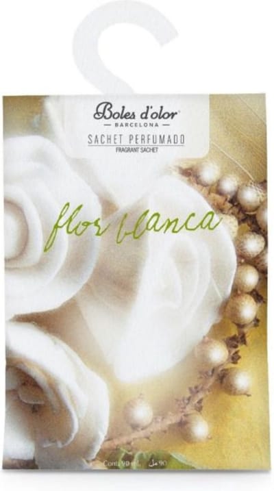 Boles d‚Äô Olor Geurzakje Flor Blanca 4 stuks