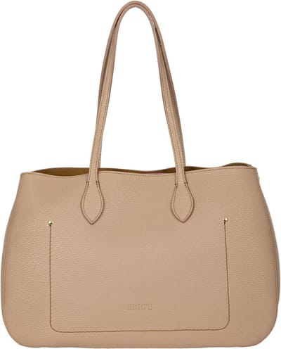 BRIC'S Leren Schoudertas Gondola Lavanda Bag Cameo Oud roze