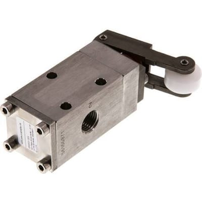 3/2 G1/4 '' Universeel Rolbediend Ventiel RVS -0.95-12bar/-13.2-168psi