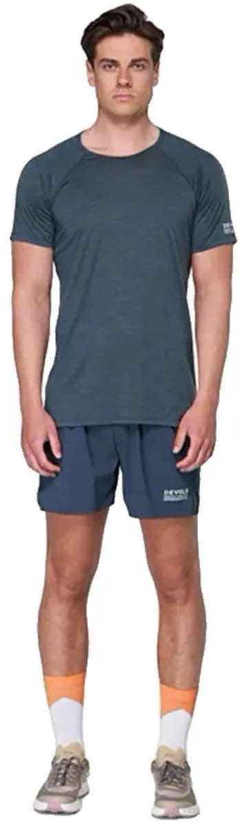 Devold Of Norway Endurance Merino 130 T-shirt Met Korte Mouwen Blauw L Man