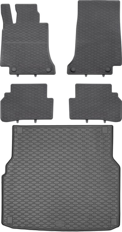 Max-Dywanik Rigum - Kofferbakmat en Autovloermatten - Mercedes W205 - 2014-2021 - Perfecte Pasvorm