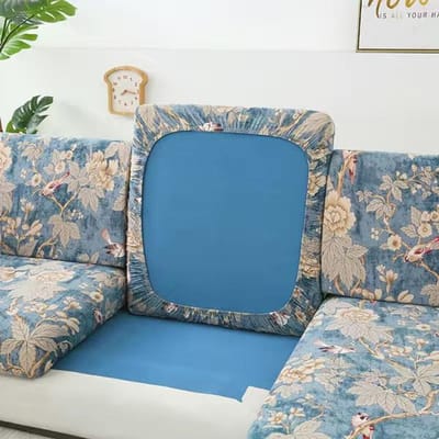 Bedrukken van bankzithoezen, beschermer, vervanging van stof, woondecoratie, rekbaar bankkussen, kussenovertrekken, bankfauteuilhoes Normal Size (S)-1pc gray