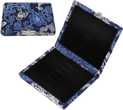Dailygoods- Hoofdzoekwoord Hoogwaardig Houten Hoesje - Hobo Riet Houder - Fagot Riet Case - Zijde Doek Cover - Lichtgewicht - Compact Formaat - Rietcase