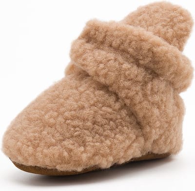 Steppies - Babyslofjes Teddy - Bruin - 12-18 maanden - Maat 20-21