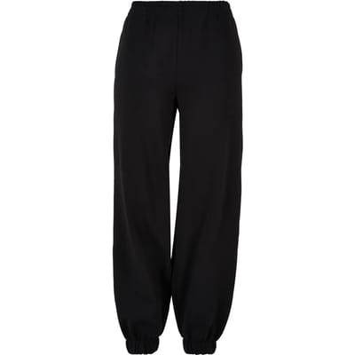 Build your Brand Ladies High Waist Ballon Sweat Pants BY265 - Black - L