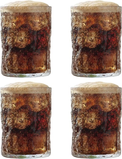 Betrahan Drinkglazen - Set van 4 - 250ML - Frisdrankglazen - Waterglazen - Glazen