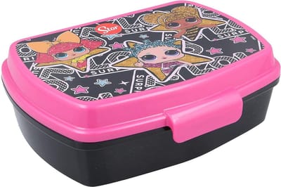 Stor brooddoos / broodtrommel LOL Surprise Junior 17 X 14 X 5,6 Cm Roze