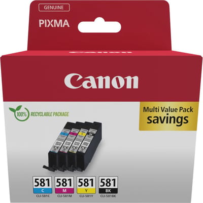 Canon 2103C006 inktcartridge 4 stuk(s) Origineel Zwart, Cyaan, Magenta, Geel