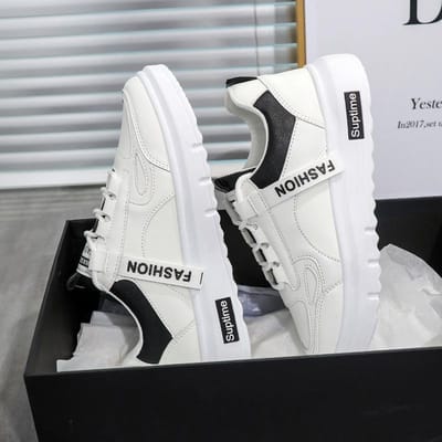 Kleine Witte Schoenen Dames Lente en Herfst Nieuwe Trendy Sport Casual Sneakers Veelzijdige Ademende Damesschoenen 40 white