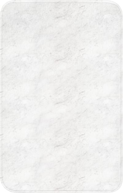 WC mat 50x80 cm - Antislip - Wit - Marmer - Grijze aders - Toiletmat - Vloermat - Douchemat - Toilet tapijt - Toiletmatten