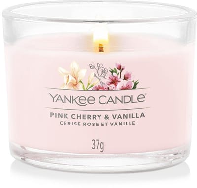 Yankee Candle Filled Votive - Pink Cherry & Vanilla - 10 branduren - 1 stuk